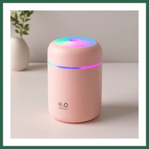 Bezos Mini Usb Hava Nemlendirici 300ml - Işıklı Taşınabilir Aroma Difüzör Bzs01