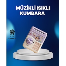 Mor Otomatik Para Girişli Elektronik Şifreli Kumbara