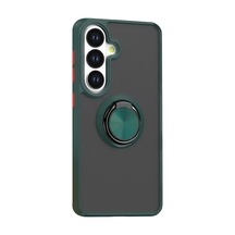 Samsung Galaxy S26 Montreal Yüzüklü Silikon Kapak - Yeşil 0.2M-Çok Renkli