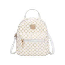 2023 Yeni Moda Kadın Sırt Çantası Kadınlar İçin Çok Yönlü Kore Sırt Çantası White Beyaz