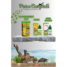 Purecanpati Kara Kaplumbağası Yem,vitamin Ve Kabuk Koruyucu Jel S