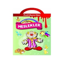 Meslekler Örnekli Boyama- Parıltı Yayınları