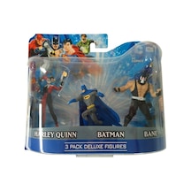 DC Comics Batman, Bane, Harley Quinn 3lü Figür Seti
