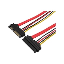 50 Cm Sata Uzatma Kablosu 50 Cm 22 Pin Uzatma Kablosu Dişi Erkek Sata Uzatma Kablosu