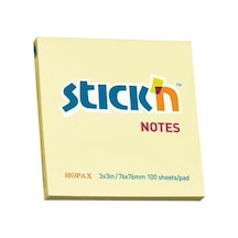 Gıpta Stıckn 76x76 Pastel Sarı 100 Yaprak Çok Renkli