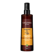 Celenes By Sweden SPF 15+ Bronzlaştırıcı Güneş Yağı 200 ML