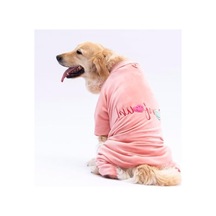 Rose Bonjour Kadife Orta-büyük Irk Köpek Tulumu 4xl