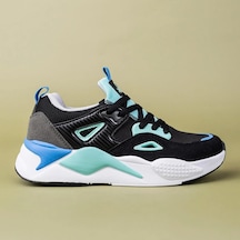 United Colors Of Benetton Benetton Bni-11109 İthal Hafif Unisex Kadın Spor Ayakkabı Siyah - Beyaz