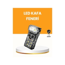 Sepetopia Kamp Ve Outdoor İçin Led Far 10 Saat Pil Sensörlü Manyetik