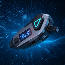 Kameralı Bluetooth Kask Kulaklık Lcd Ekran Fm Radyo 32gb Sd Kart