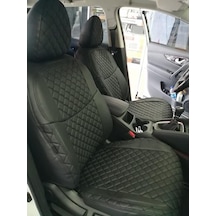 Nissan Qashqai Araca Özel Deri Oto Koltuk Kılıfı (446258192)