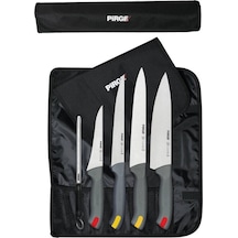 Pirge Gastro Çantalı 5'li Bıçak Seti - 35198