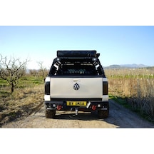 Toyota Hilux Dakar V2 Çelik Arka Tampon Sensörsüz 2006-2015 Arası