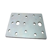Metal Düz Gönye 2X60X96 Mm Çinko No 13