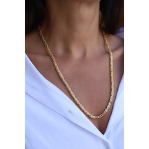 Yenigün Kuyumculuk 14 Ayar Altın Kral Zincir 4 Mm Kly14622