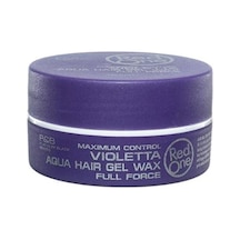 Red One Aqua Hair Gel Maximum Control Wax Mor 150 ML