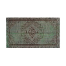El Dokuması Vintage Yün-pamuk Naturel Halı 19911 143 X 248 Cm Çok Renkli
