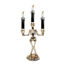 Cadılar Bayramı Kafatası Işığı, Yaratıcı Hayalet El Işığı, Kafatası Kafa Lambası İle Perili Ev Gümüş F2 Çok Renkli