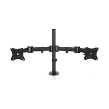 Dark Dk-ac-vm26 13-27" 2 Adet Monitör Takılabilen,yüksek A.max.8kg Destekli,kablo Kanallı,360 Döne