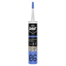 Selsil Nötr Dış Cephe Silikonu 300 Ml Gri Gri