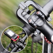 Rogfer Bisiklet Far Bilgisayar Braketi Gidon Uzatma Siyah Siyah Siyah