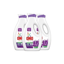 Omo Renkliler için 26 Yıkama Sıvı Deterjan 3 x 1690 ML