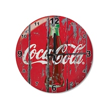 Cocacola Ahşap Duvar Saati (407039246) Ahşap