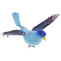 Suntek Yayılan Kanatlar Yapay Tüy Köpük Kuş Ev Büyük