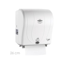 Rulopak R-1301B Beyaz Sensörlü Havlu Makinesi 26 CM