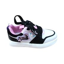 Cool Megan Kız Çocuk Bağcıklı Sneaker Spor Ayakkabı Beyaz / Lila Sedef