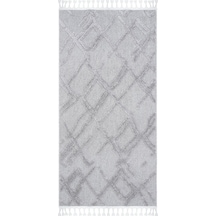 Cool Halı Palazzo Gri Mutfak Halısı Yumuşak Bukle Tezgah Önü Leke Tutmaz İskandinav Kabartmalı Halı