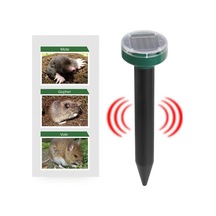 Ultrasonik Haşere Kovucu - Güneş Enerjili Fare & Köstebek Savar Bahçe, Çim, Avlu Ve Açık Alanlar İçin Profesyonel Çözüm