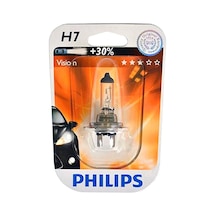 Phılıps H7 Vısıon +%30 Daha Fazla Işık Tekli 12V 55W