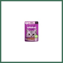 Whiskas Pouch Sos İçinde Somonlu Yetişkin Kedi Konservesi 85 Gr Bss