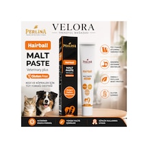 Perlina Hairball Malt Paste 50 G Kedi Ve Köpekler İçin Tüy Yumağı Önleyici Sindirim Destekleyici Malt Macun Omega 3, Psyllium Ve Whey Proteinli Glutensiz - 885808014