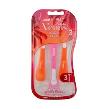 2 Adet Gillette Venus Smooth Miami Kadın Kullan At Tıraş Bıçakları 3'lü