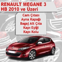 Renault Megane 3 Hb Avantajlı Krom Set 5 Ürün 2011-2017 P. Çelik N11.763