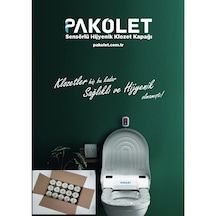 Pakolet Sensörlü Hijyenik Klozet Kapağı Ve 15 Adet Hijyen Rulosu