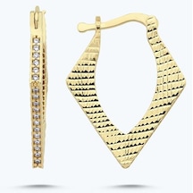 Altınbaş Altın Halka Küpe Kpbrs027-25743