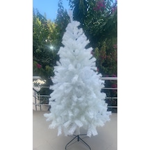 Beyaz Yılbaşı Ağacı 180 Cm 600 Gür Dallı
