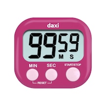 Daxi Tx-100 Fuşya Kronometre