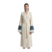 Brandsmiths Natural Symbol Nomad Kimono - Mavi Ton