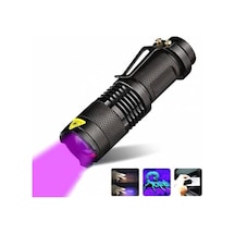 Ultrafire Uv Led Mor Işık El Feneri - Kriminal Işık Siyah