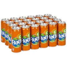 Fanta Portakal Aromalı Gazoz 330 Ml X 24 Adet