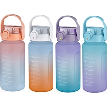 Vagon Life Matara Policarbon 1500 Ml Karışık Renk Vgn2213 Çok Renkli