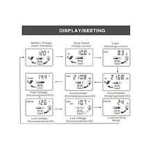 Pazly 30a Güneş Şarj Cihazı - Çift Usb, Lcd, 12v/24v Pwm Akıllı Şarj Kontrol Cihazı