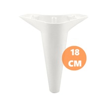 Aspen Lüks Mobilya Kanepe Koltuk Tv Ünitesi Konsol Yükseltici Ayağı Ayakları 18 Cm Beyaz Ayak. Beyaz Diğer