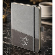 Bk Gift Kişiye Özel Gri Termo Deri Defter -5, Kartvizit Bölmeli, Çizgili Ivory Kağıt Kobitmeyencom36058 Bk Gift Bk Gift Kişiye Özel Gri Termo Deri Defter -5, Kartvizit Bölmeli, Çizgili Ivory Kağıt Kobitmeyencom36058 Bk Gift