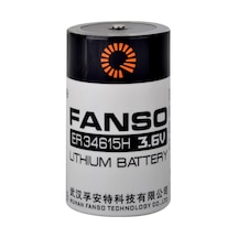 Fanso Er34615h - D Size - 3.6v Li-socı2 Lithium Pil