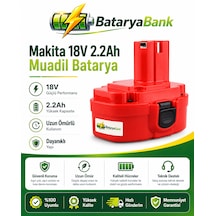 Bataryabank Makita 18v 2.2ah 2200mah Ni-cd Muadil Matkap Bataryası